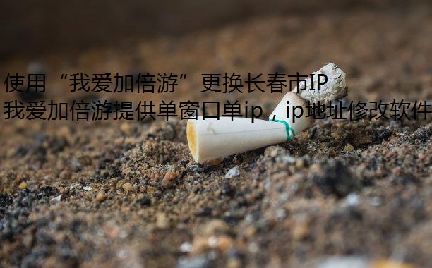 使用“我爱加倍游”更换长春市IP地址的全面指南切换IP