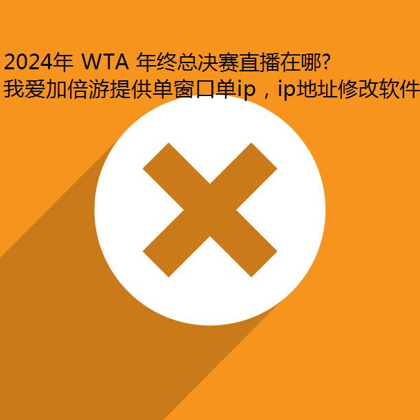 2024年 WTA 年终总决赛直播在哪看？海外能看国内直播吗？