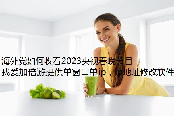 海外党如何收看2023央视春晚节目？