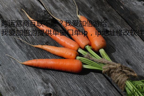 跨运营商互联不顺？我爱加倍游给你支招