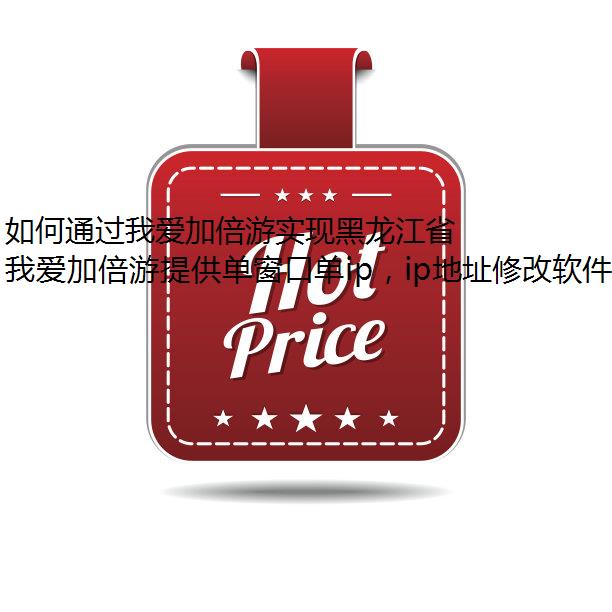 如何通过我爱加倍游实现黑龙江省IP地址的灵活切换与多场景应用