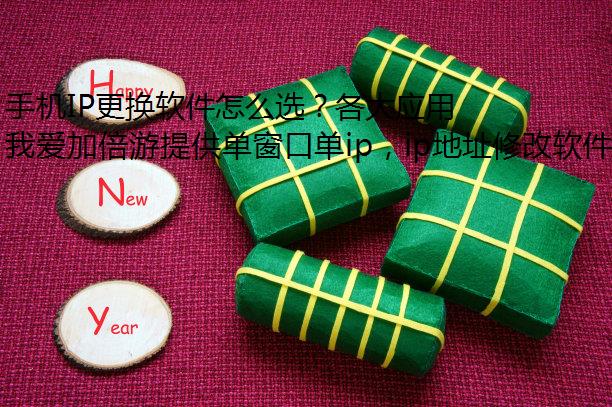 手机IP更换软件怎么选？各大应用场景精准匹配