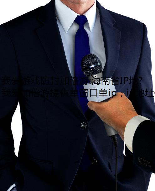 我爱游戏防封加倍游:海南省IP地址切换与管理的专业解决方案