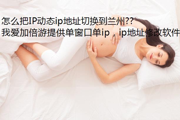 怎么把IP动态ip地址切换到兰州?我爱加倍游来解答!